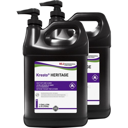 S.C. JOHNSON & SON, INC Hand Cleanser, Super Heavy Duty, 1 Gallon, 4/CT, Clear