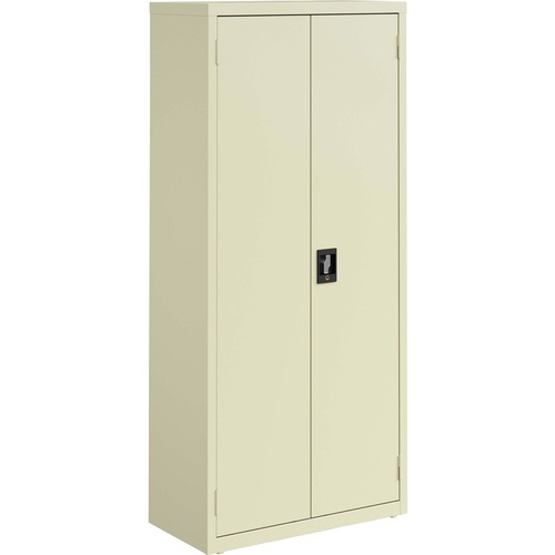 Lorell Storage Cabinet,4 Shelves,180 lb/Shelf,30"x15"x66",Putty