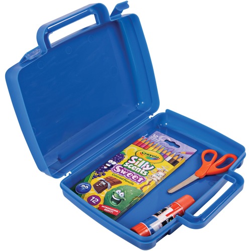 Deflecto Storage Case, f/Kids, Antimicrobial, 10.2"x8.6"x2.8", BE
