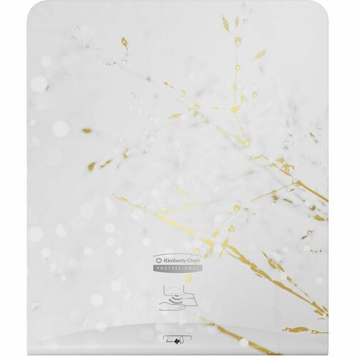 Kimberly-Clark Professional Faceplate,f/Auto HardTowel Disp,12"x1.5"X15",CY Blossom