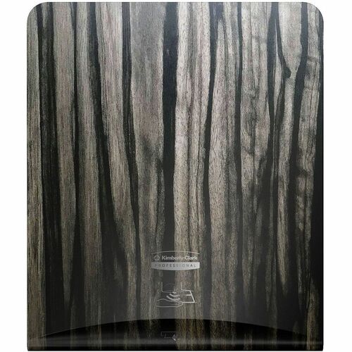 Kimberly-Clark Professional Faceplate,f/Auto HardTowel Disp,12"x1.5"X15",EY Woodgrain