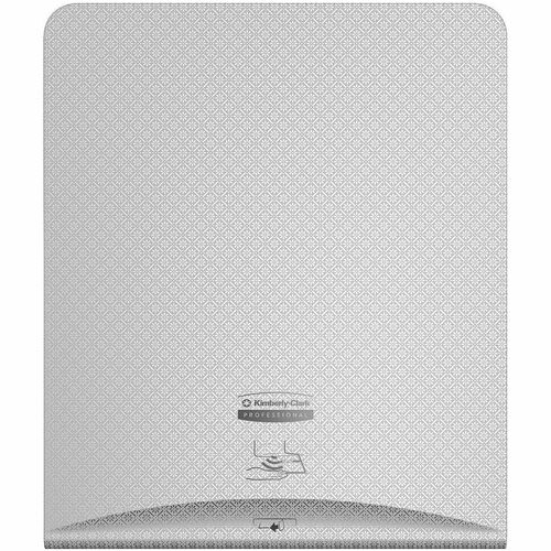 Kimberly-Clark Professional Faceplate,f/Auto HardTowel Disp,12"x1.5"X15",Silver Mosaic