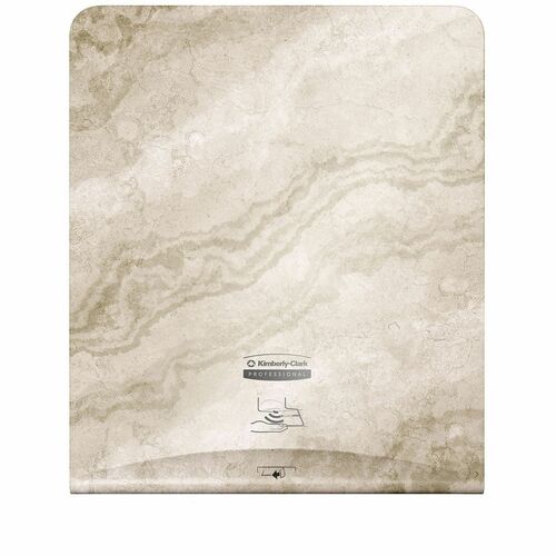 Kimberly-Clark Professional Faceplate,f/Auto HardTowel Disp,12"x1.5"X15",Warm Marble