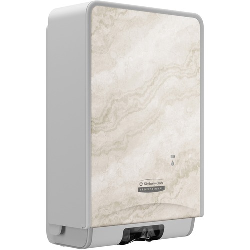 Kimberly-Clark Professional Dispenser,w/Faceplate,f/Soap/Sanitizer,Touchless,Warm Marble