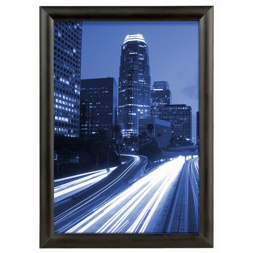 SECO Frame,Snap,Aluminum,1" Profile,12"x18",Black