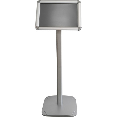 SECO Sign,w/Floor Stand,f/Menu Display,11"x17",Silver