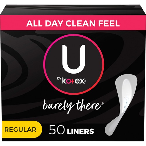 Kimberly-Clark Professional Panty Liners,Thin,Regular,Barely There,50 Liners,WE