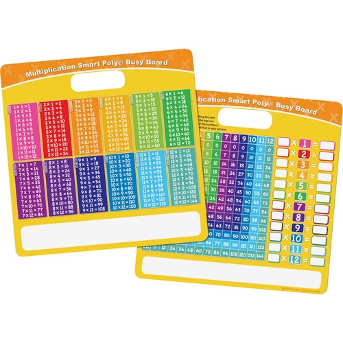Ashley Productions, Inc. Dry-erase Board,Multiplication,10-3/4"x10-3/4",MI