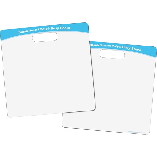 Ashley Productions, Inc. Dry-erase Board,Blank,10-3/4"x10-3/4",MI