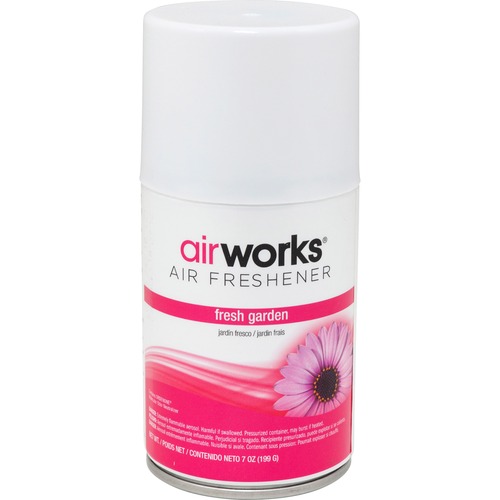 Hospeco Air Freshener,Fresh Garden,MeteredSpray,f/Airworks,7oz,12/CT