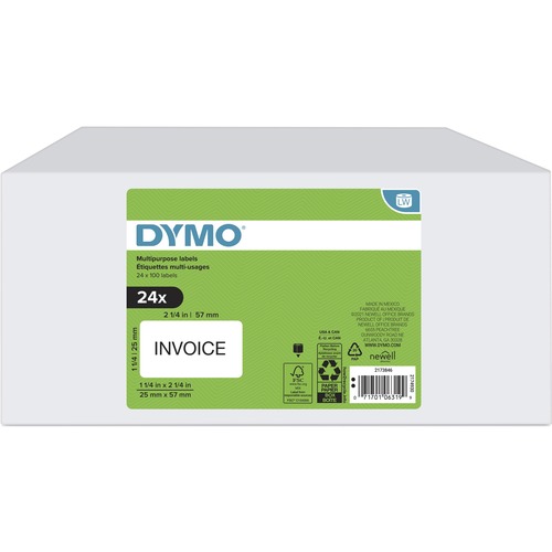 Dymo Multipurpose White Medium Labels DYM2173846