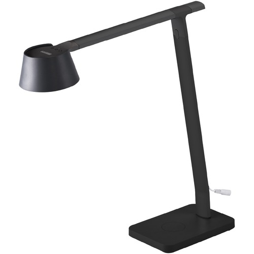 Bostitch (Stanley Bostitch) Desk Lamp, w/Wireless Charging, LED, Adjustable, BK