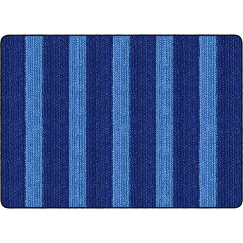 Flagship Carpets, Inc. Rug, Stripes, Basketweave, Rectangle, 6'x8'4", BE