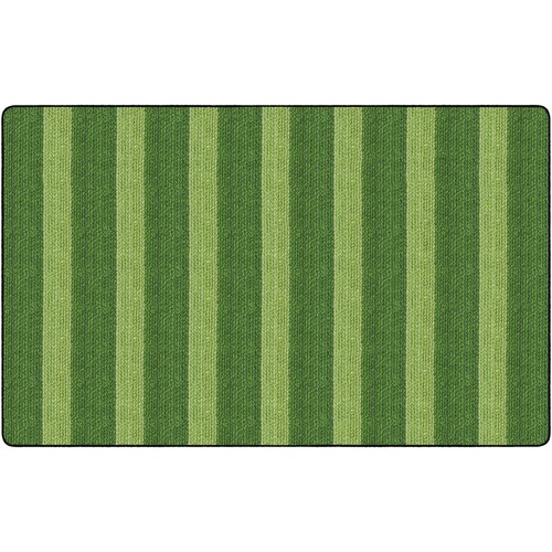 Flagship Carpets, Inc. Rug, Stripes, Basketweave, Rectangle, 7'6"x12', GN