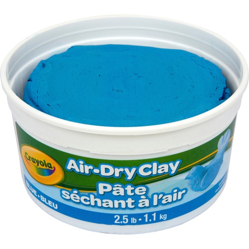  Crayola Products - Crayola - Air-Dry Clay, 25 lbs., White -  Sold As 1 Each - The clay makes solid, durable forms without need for  baking in an oven or firing