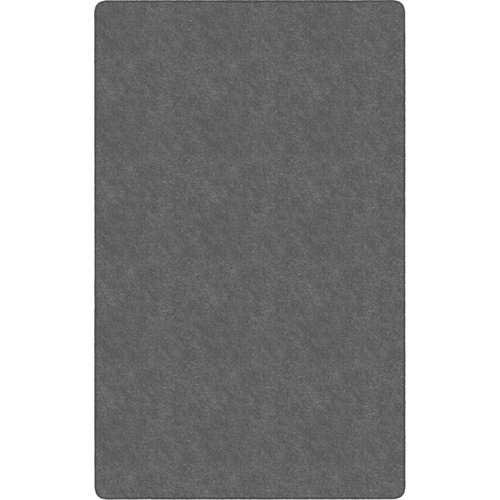 Flagship Carpets, Inc. Rug,Rectangle,SolidColor,StainResistant,12'x15',Gray