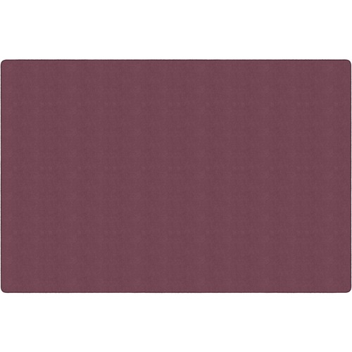 Flagship Carpets, Inc. Rug,Rectangle,SolidColor,StainResistant,12'x18',Plum