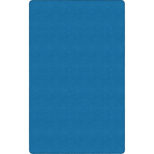 Flagship Carpets, Inc. Rug, Rectangle, Solid Color, 12'x15', Blue Bird
