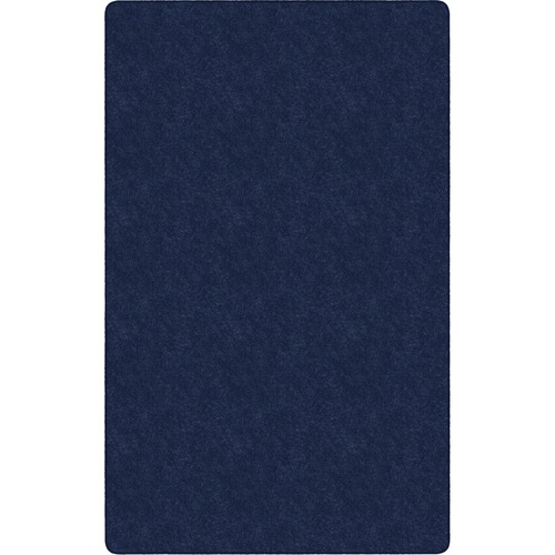 Flagship Carpets, Inc. Rug,Rectangle,SolidColor,StainResistant,6'x9',Navy
