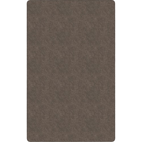 Flagship Carpets, Inc. Rug,Rectangle,SolidColor,StainResistant,4'x6',Wheat