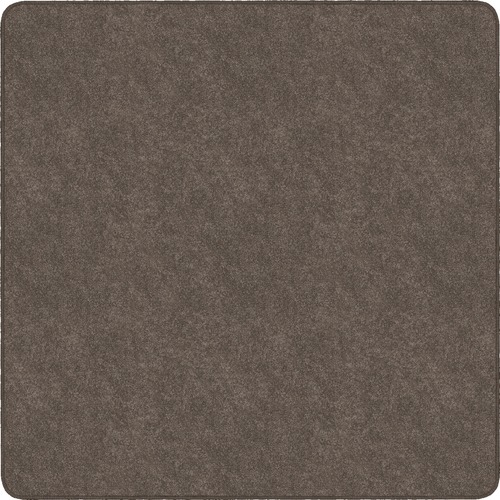 Flagship Carpets, Inc. Rug,Square,SolidColor,StainResistant,6'x6',Wheat