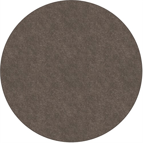 Flagship Carpets, Inc. Rug,SolidColor,StainResistant,6'Round,Wheat