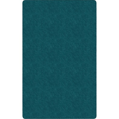 Flagship Carpets, Inc. Rug,Rectangle,SolidColor,StainResistant,6'x9',Marine Blue