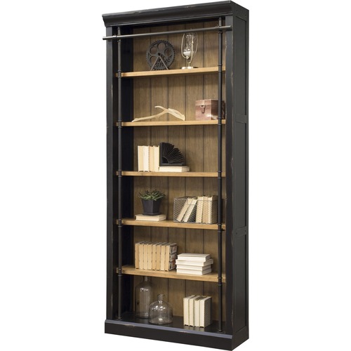 Martin Furniture Bookcase,Tall,Toulouse,40"x15"x94",Tuscan Chestnut