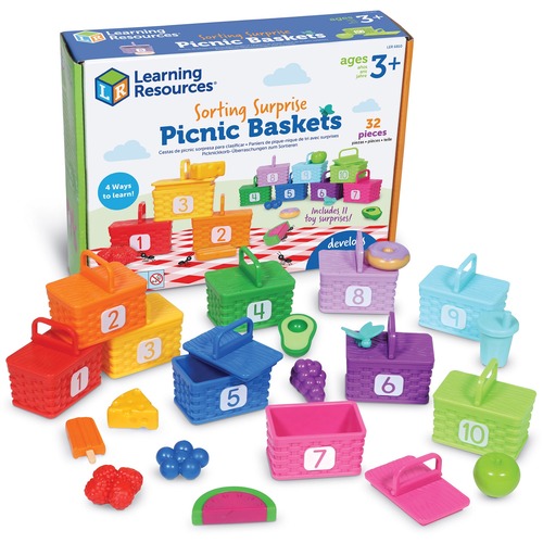Learning Resources Sorting Surprise Picnic Baskets LRNLER6810