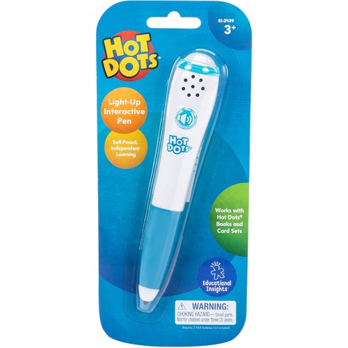 Educational Insights Inc Hot Dots Pen,f/HotDots Activities,Audio/Visual,Multi