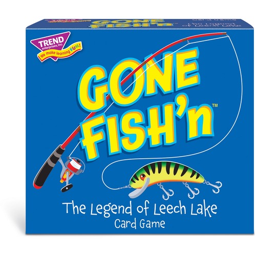 Trend Enterprises Game,Cards,GoneFish'n,63 Cards,Multi