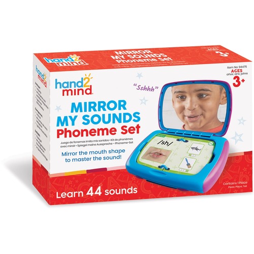 Learning Resources Phoneme Set, w/Mirror/Flash Cards, Multi