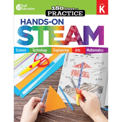 Shell Education Teacher Created Materials Workbook,STEAM Concepts,Kindergarten,Multi
