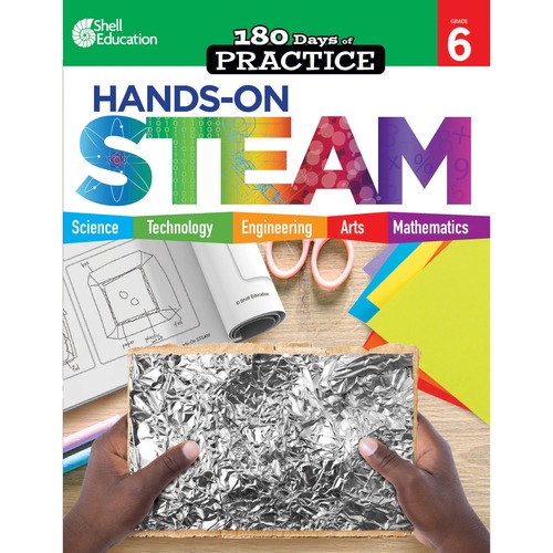 Shell Education Teacher Created Materials Workbook,STEAM Concepts,6th Grade,Multi