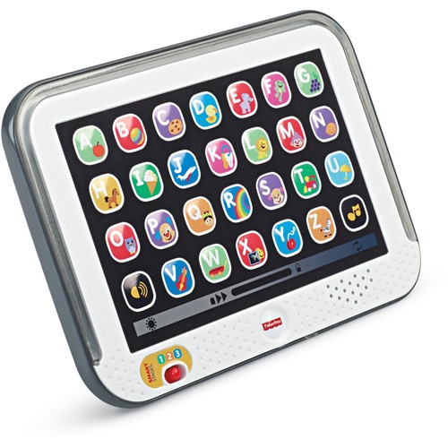 Fisher-Price Toy Tablet, w/Songs/Lights/Phrases, 3 Levels, GY