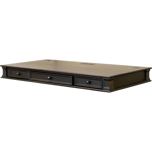 Martin Furniture Desktop,Sit/Stand,w/Drawers/Grommets/Outlet,60"x28",Chco