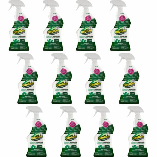 Clean Control Corporation Disinfectant Spray,Deodorizer,32oz,Eucalyptus,12/CT,GN