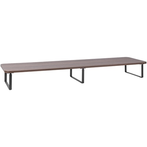 Lorell Monitor Riser,Steel/Particleboard,39.4"x10.2"x4.8",Teak