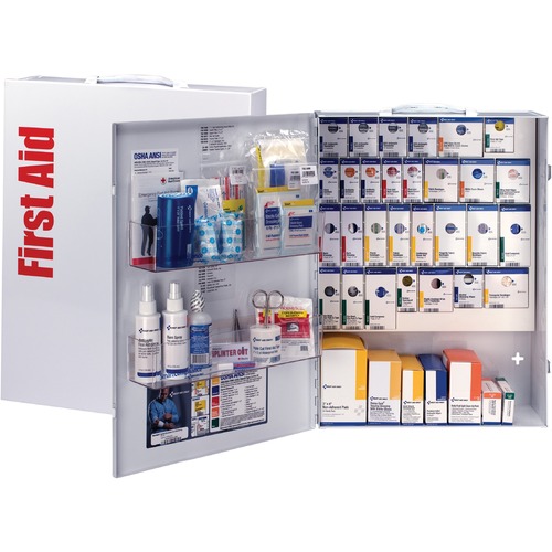 First Aid Only, Inc First Aid Cabinet,2021 SmartCompliance,No Meds,5"x16"x21",WE
