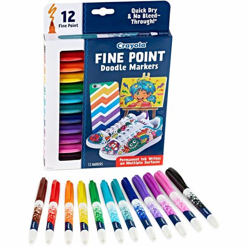 The Biggest Crayola Markers Ever! New Crayola Project XL Poster Markers and  Metallic Outline Markers 