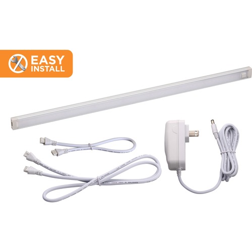 Bostitch (Stanley Bostitch) Under Cabinet Lighting Kit,1 Bar,WarmWhite,24"L,GY
