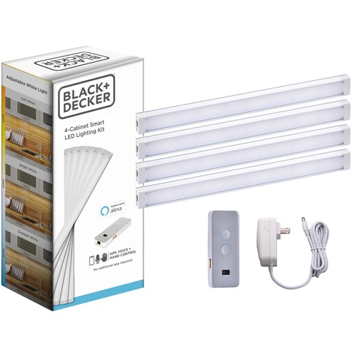 Black & Decker PUSH WIRE Under Cabinet Light Bar, Cool White, 9 LEDUC9-1CB