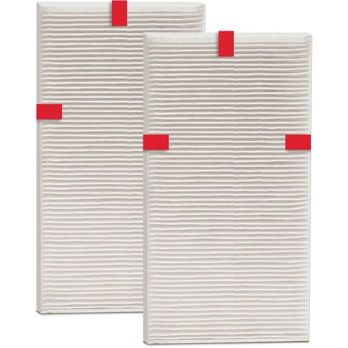 Honeywell HEPA Filter,f/Air Purifier,4-9/10"x1-2/5"x10",2/PK,WE