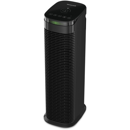 Honeywell Air Purifier,Tower,HEPA,LED,TouchScrn,12.8"x10.43"x29.1",BK