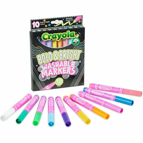 Crayola Pip Squeaks Markers With Tower Storage Case Assorted Colors Pack Of  50 - Office Depot