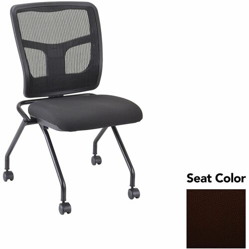 Lorell Guest Chair,MeshBack,24-2/3"x24"x37",2/CT,CanyonNightfall/BK