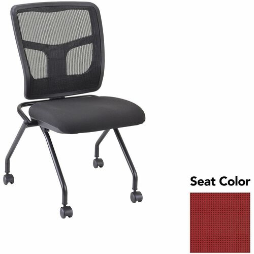 Lorell Guest Chair,Mesh Back,24-2/3"x24"x37",2/CT,Expo Festive/BK