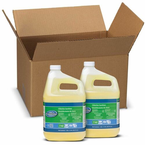 Procter & Gamble Commercial Sanitizer,Chlorine,Liquid,1 Gallon,2/CT,BE