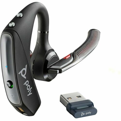 Hewlett-Packard Headset,Bluetooth,Voyager,Mic,BK