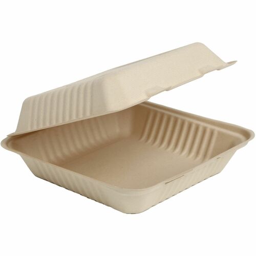 Remcoda, LLC Food Container,Clamshell,1 Compartment,9",40 oz,200/CT,NL